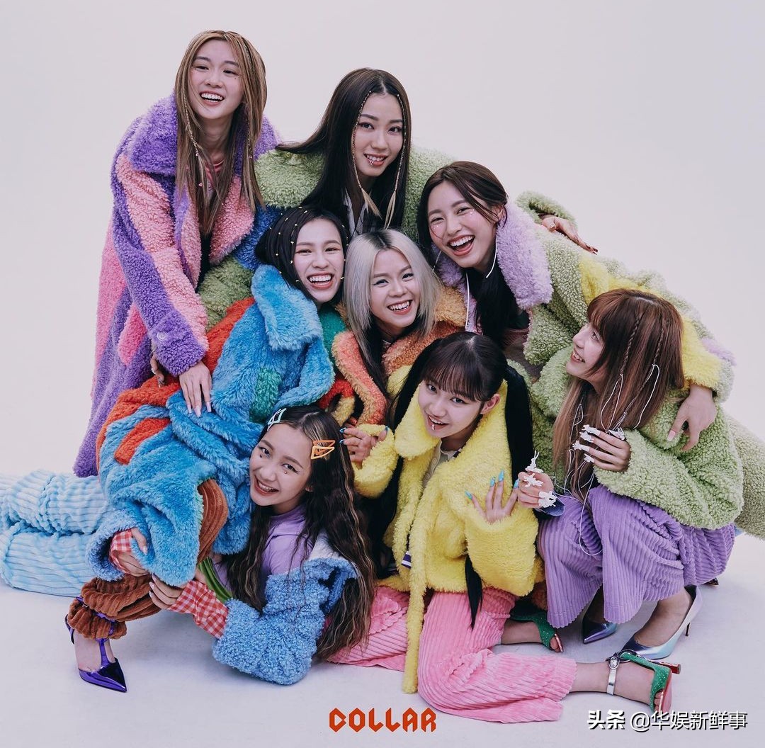 Hong Kong girl group COLLAR fast food advertisement exposed, fans are