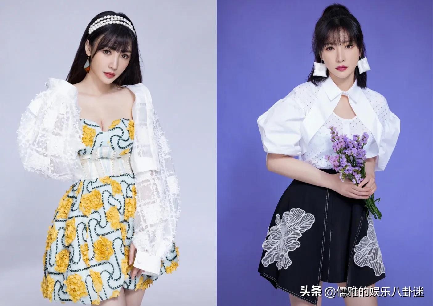 Liu Yan took pictures with the four grids, her eyes became bigger and ...
