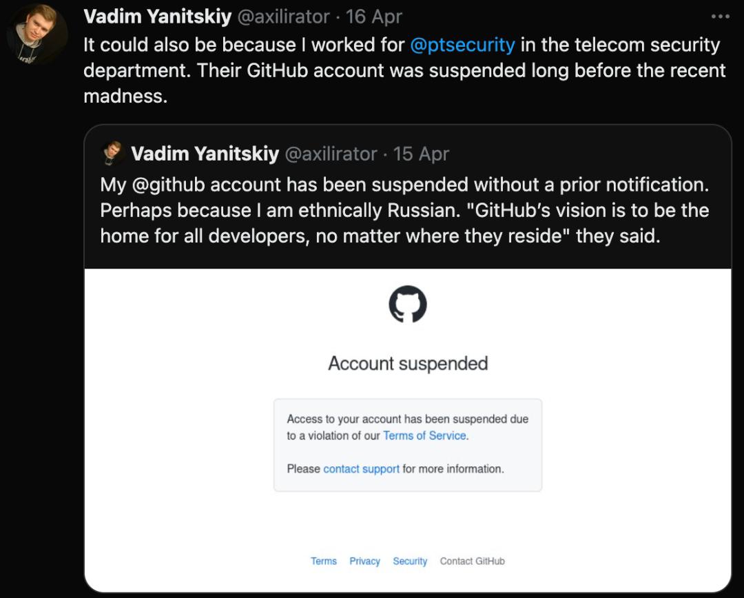 Github completely blocked 410,000 Russian developers?Ex-employees of ...