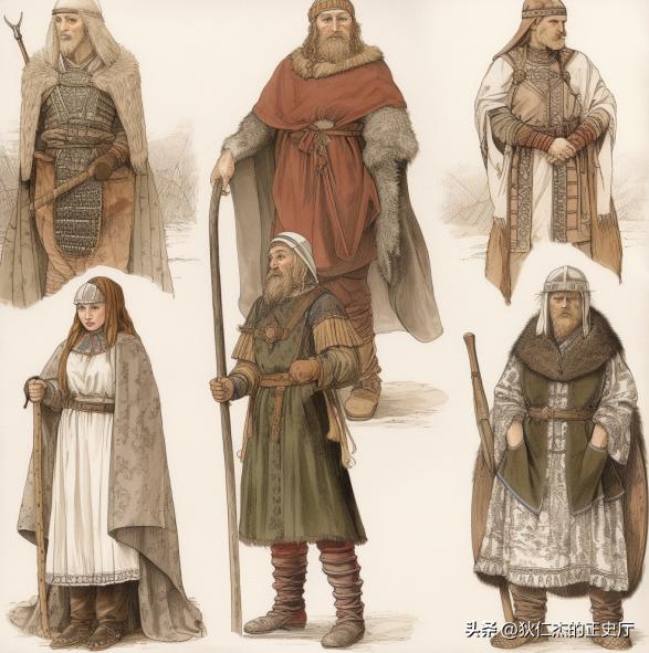 Costumes of the Viking Age What women wore as a status symbol for men
