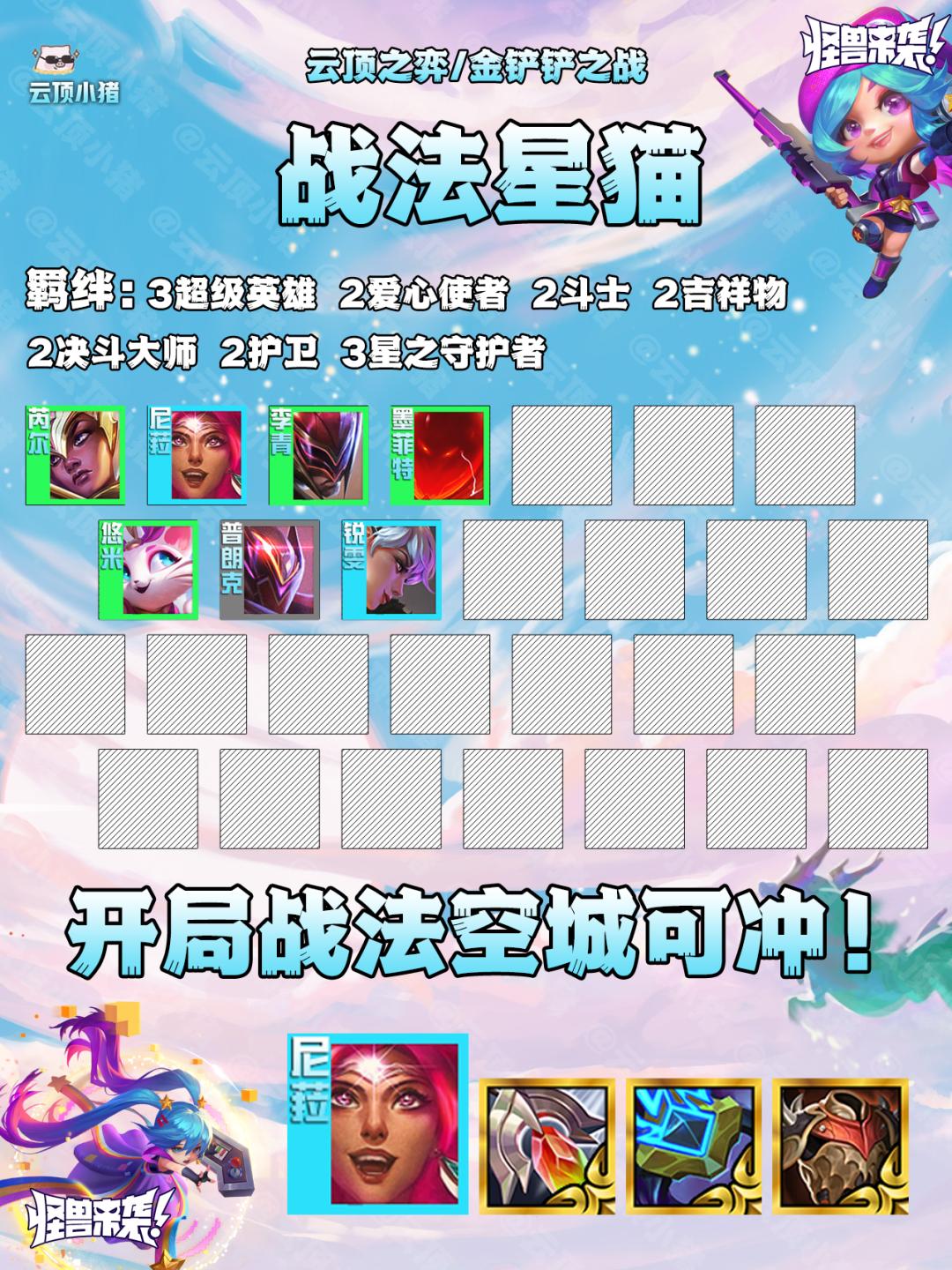 Version Super T0 Tactic Star Cat! The beginning of the tactics can be ...