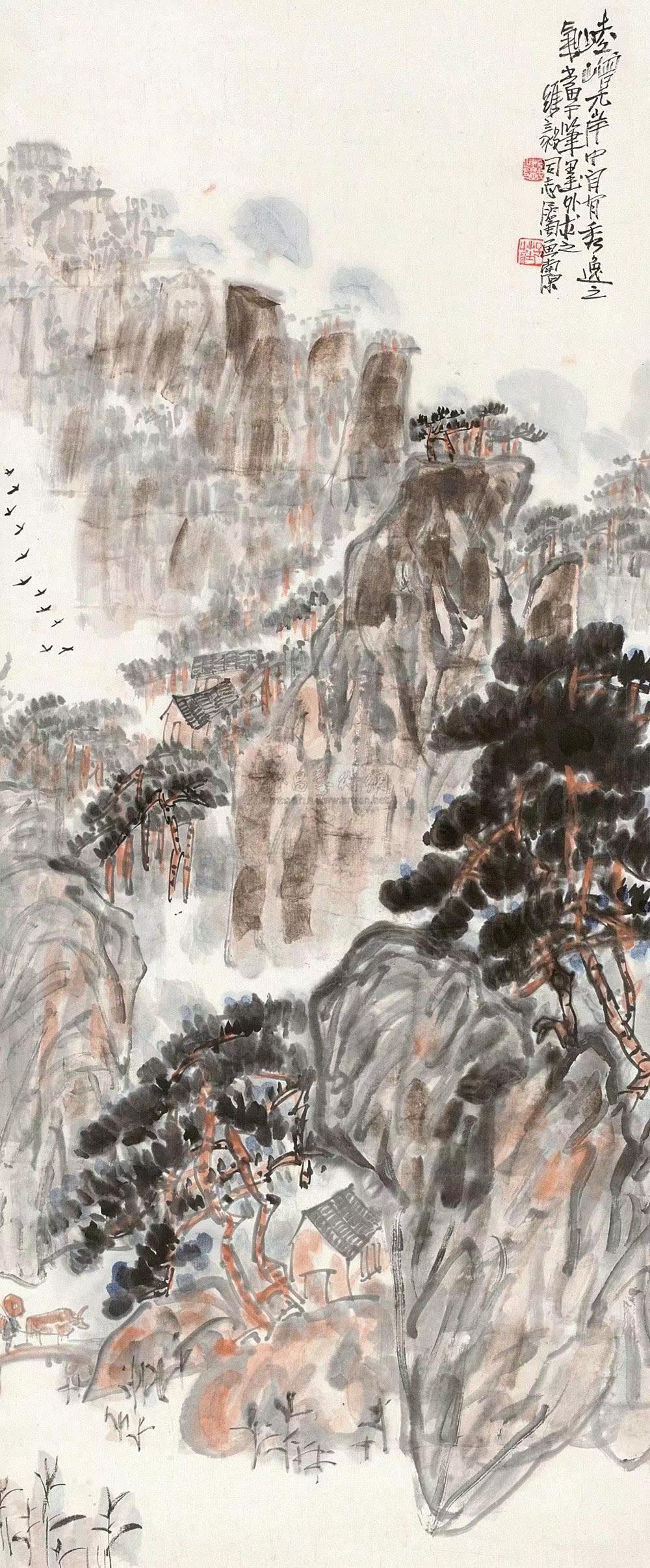 Appreciation of Chen Zizhuang's Landscape Paintings - iNEWS