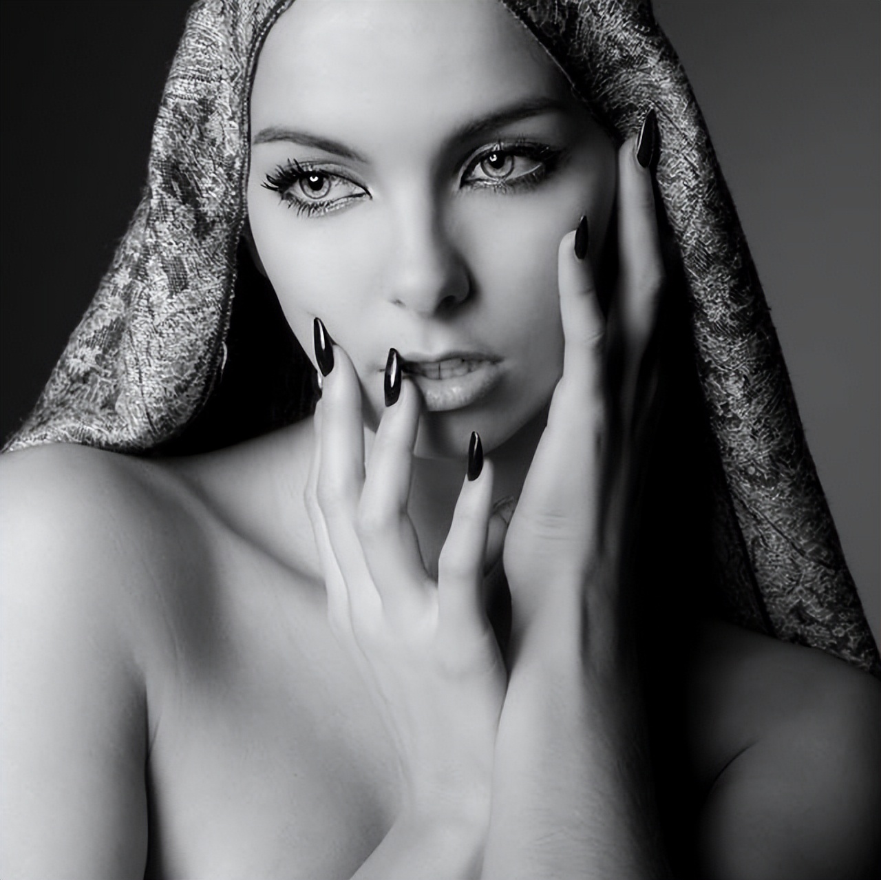 Advanced black and white portrait photography art, beautiful and ...