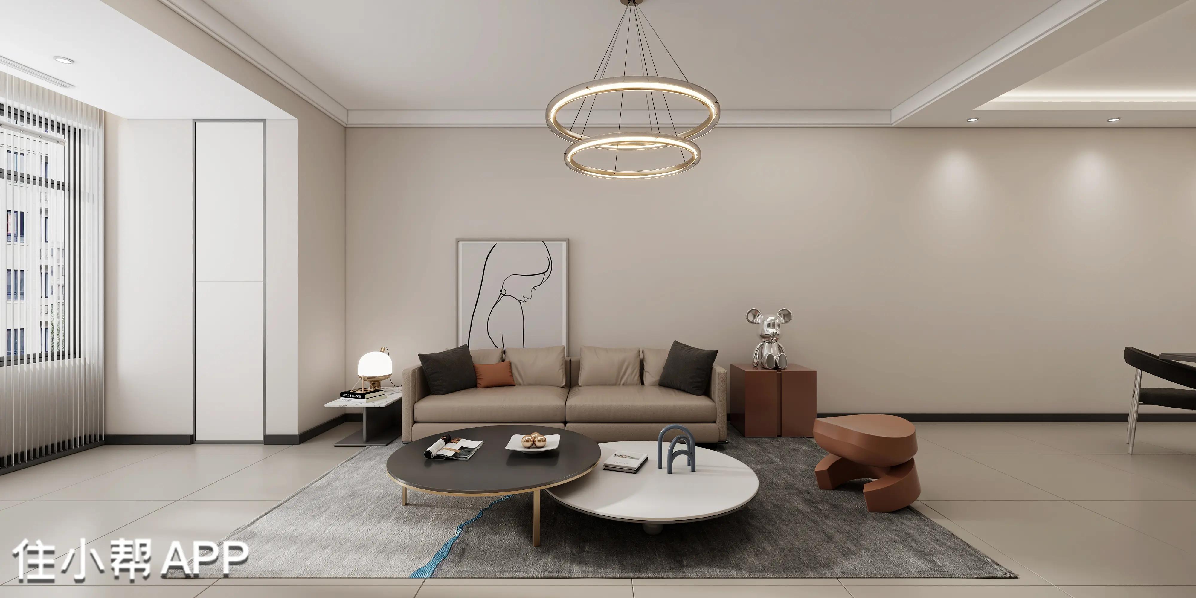 90㎡ modern minimalist wedding room decoration, the essence of life ...