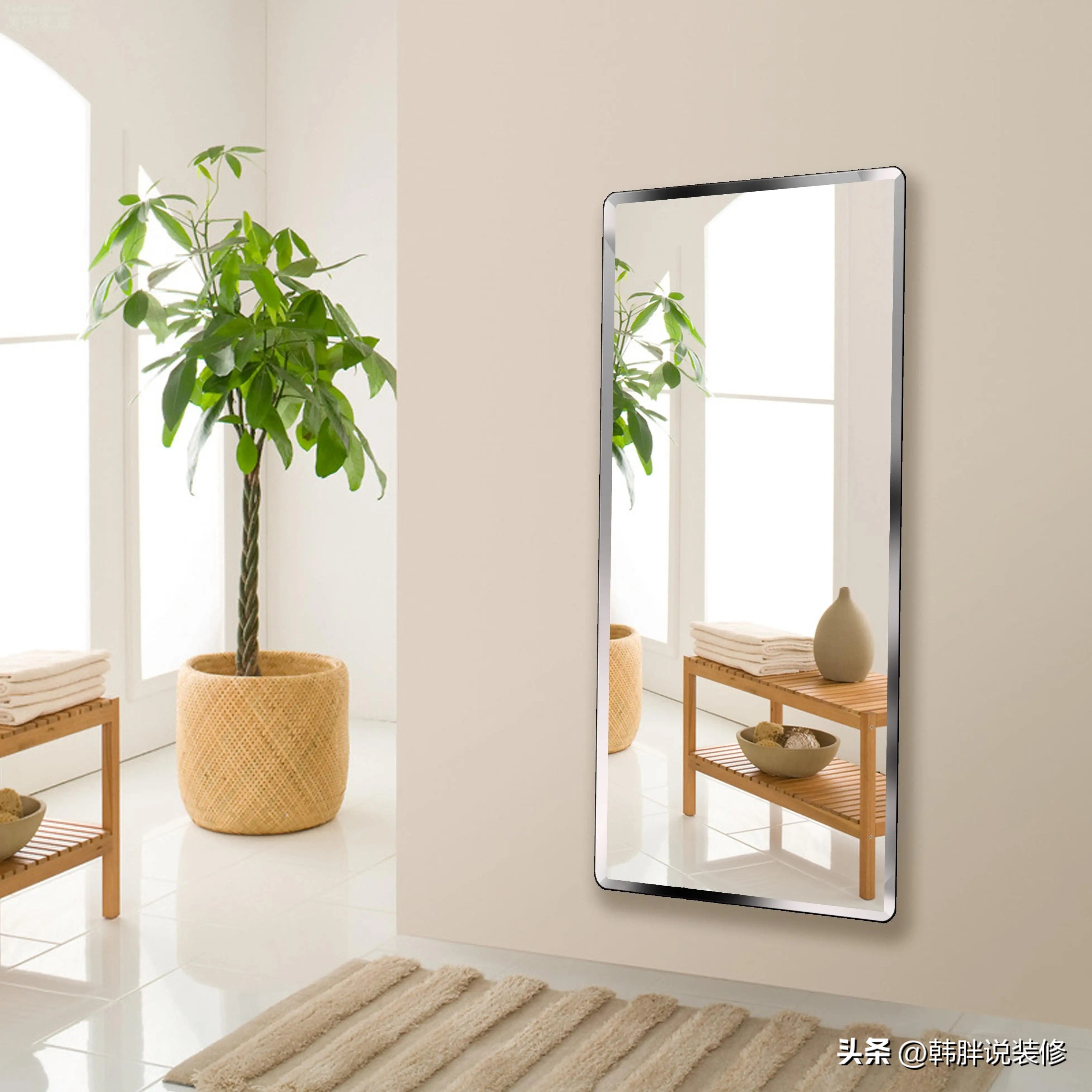 "Mirror is facing the bed, ghosts are rampant", except for the mirror