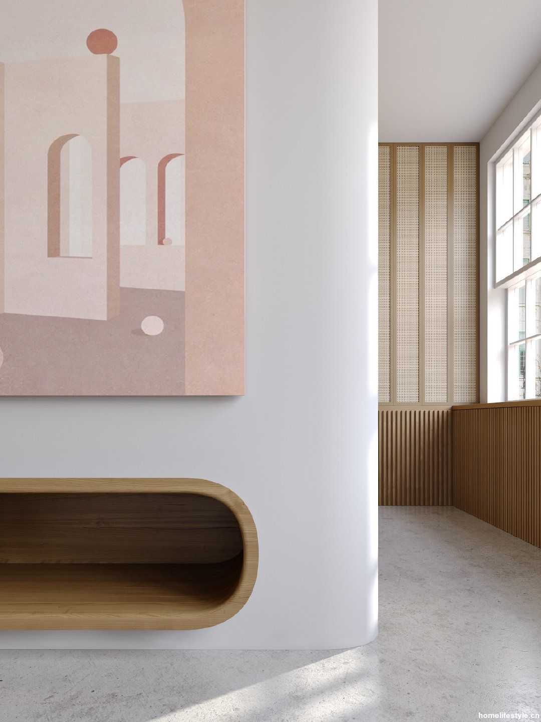 Roomstyle Ukraine Curved Wood - iMedia