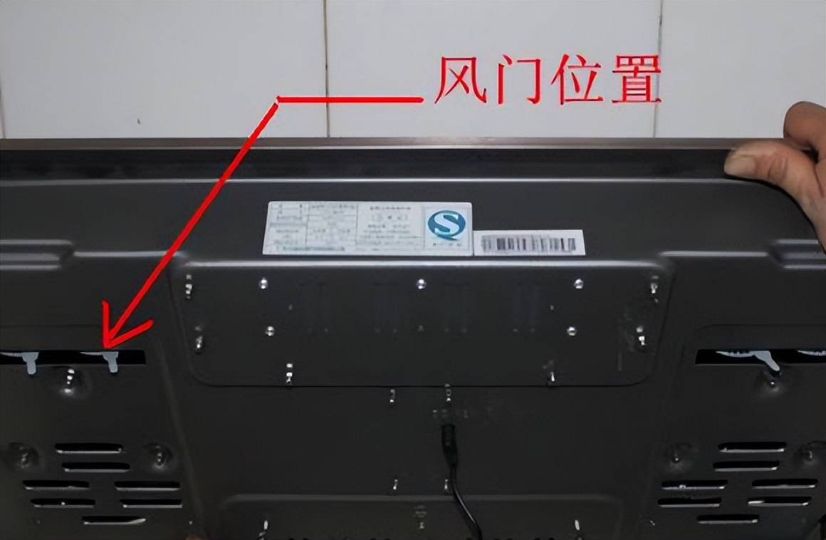 Don't move the "two iron pieces" under the gas stove, it looks