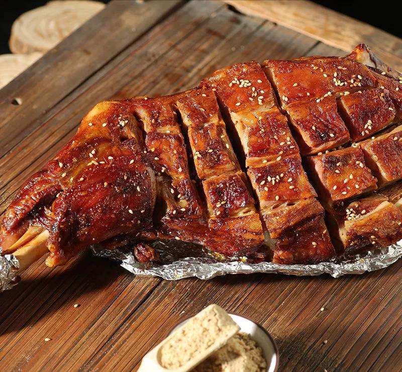 Xinjiangstyle roasted lamb leg recipe, please remember to braise