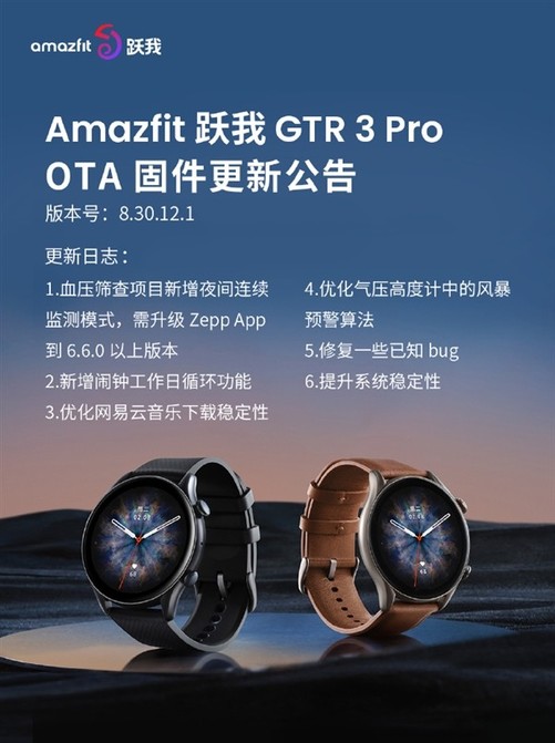Blood Pressure Can Be Measured While Sleeping GTR 3 Pro Automatic Nighttime Blood Pressure 