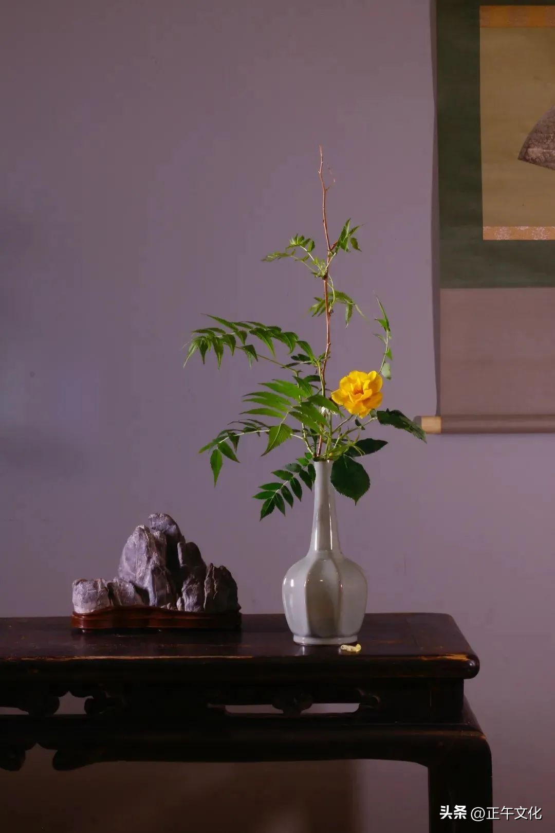 Salt Design·Wu Yonggang Traditional Chinese flower arrangement full of