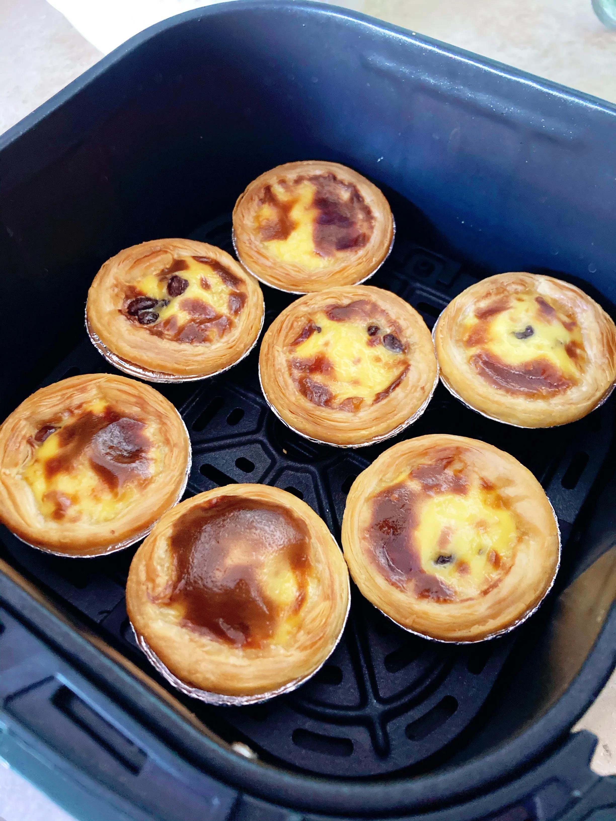 Super delicious air fryer egg tarts iNEWS