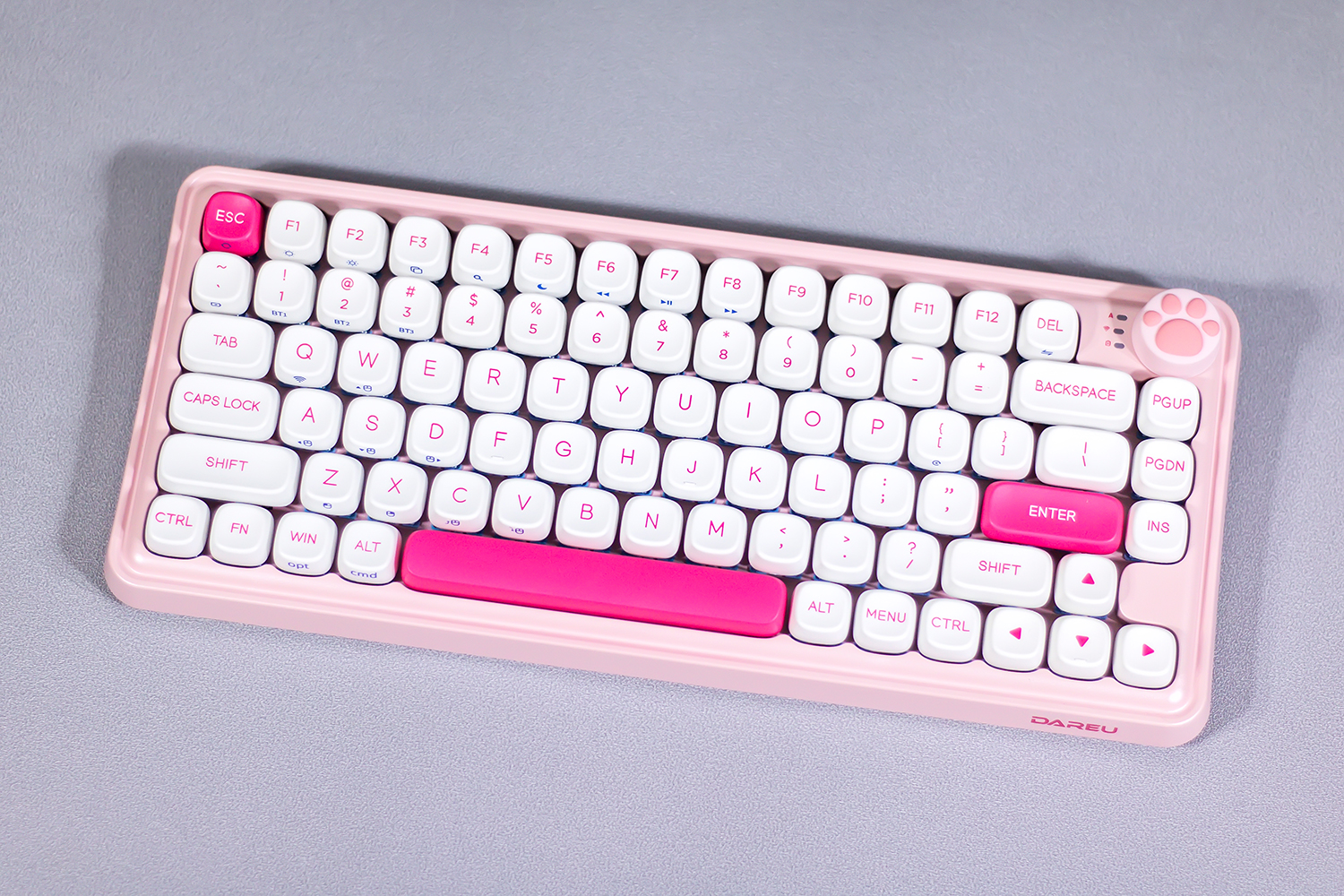 The shape is round and soft, adding powder to the desktop, Daryou small ...