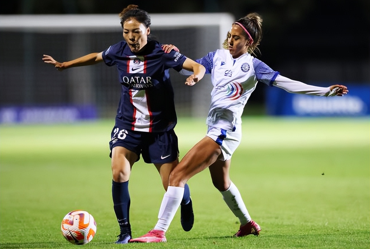 2-0!Ligue 1 debut, the foreign female international is based on the ...