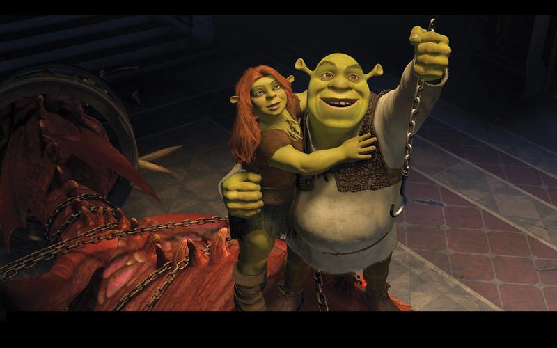 Shrek Reflection In