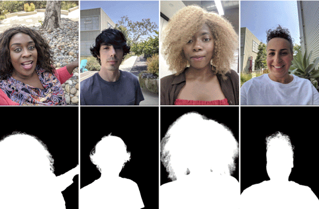 Google AI algorithm uses Alpha mask for accurate cutout in portrait ...