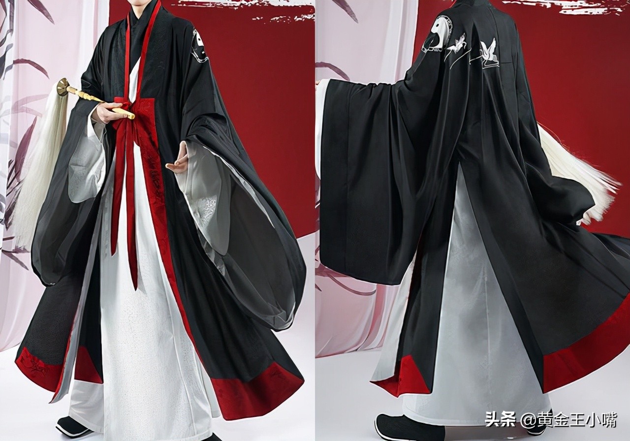 《一人之下》王也道士cos服,大氣古樸的面料,仙鶴髮冠很有考究 - 資訊咖