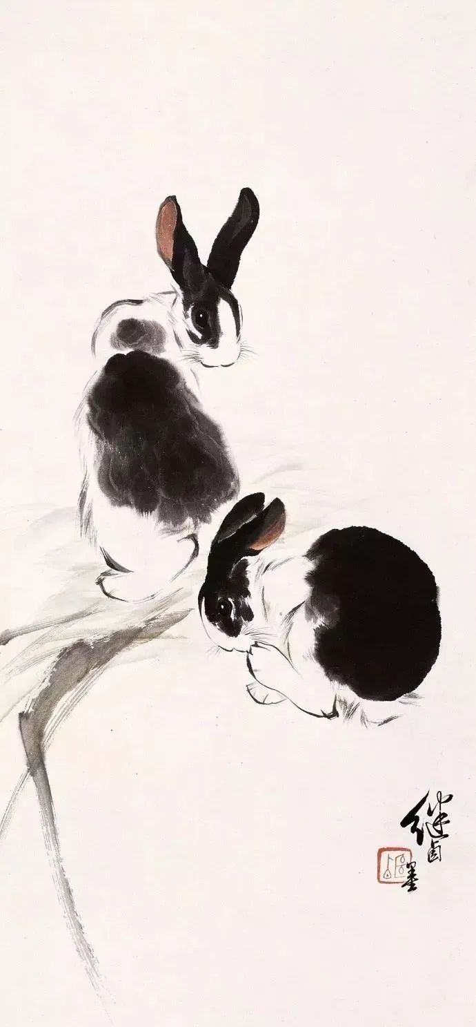 Liu Jiyou's Rabbit Painting is dashing and expressive - iNEWS