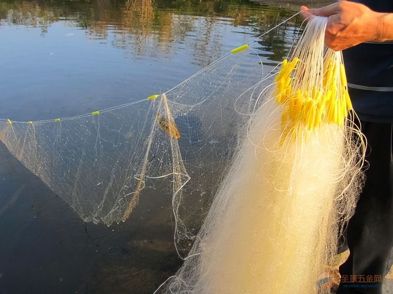 How do fishing nets work? The bottom is obviously empty, but it can catch a lot of fish iMedia