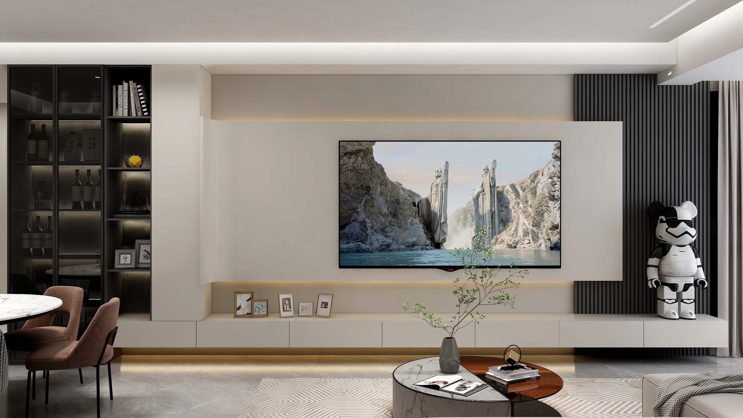 Whole house custom TV iNEWS