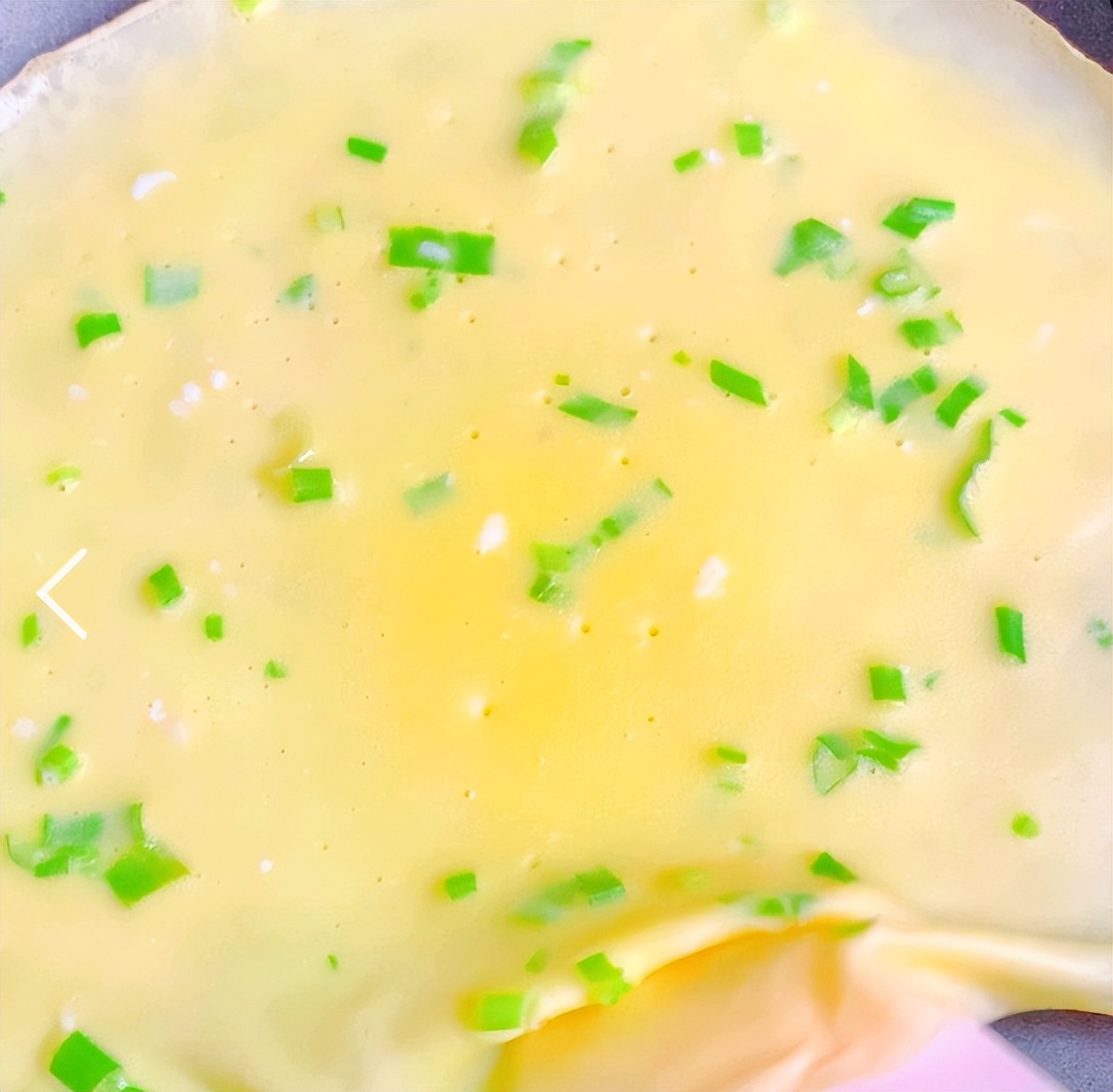 The soft and tender omelette is super suitable for eating during