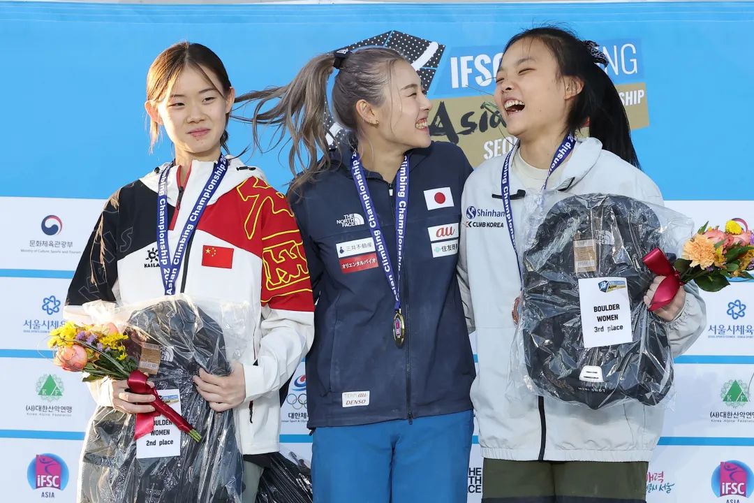 Asian Rock Climbing Championships, 16-year-old Luo Zhilu won the runner ...