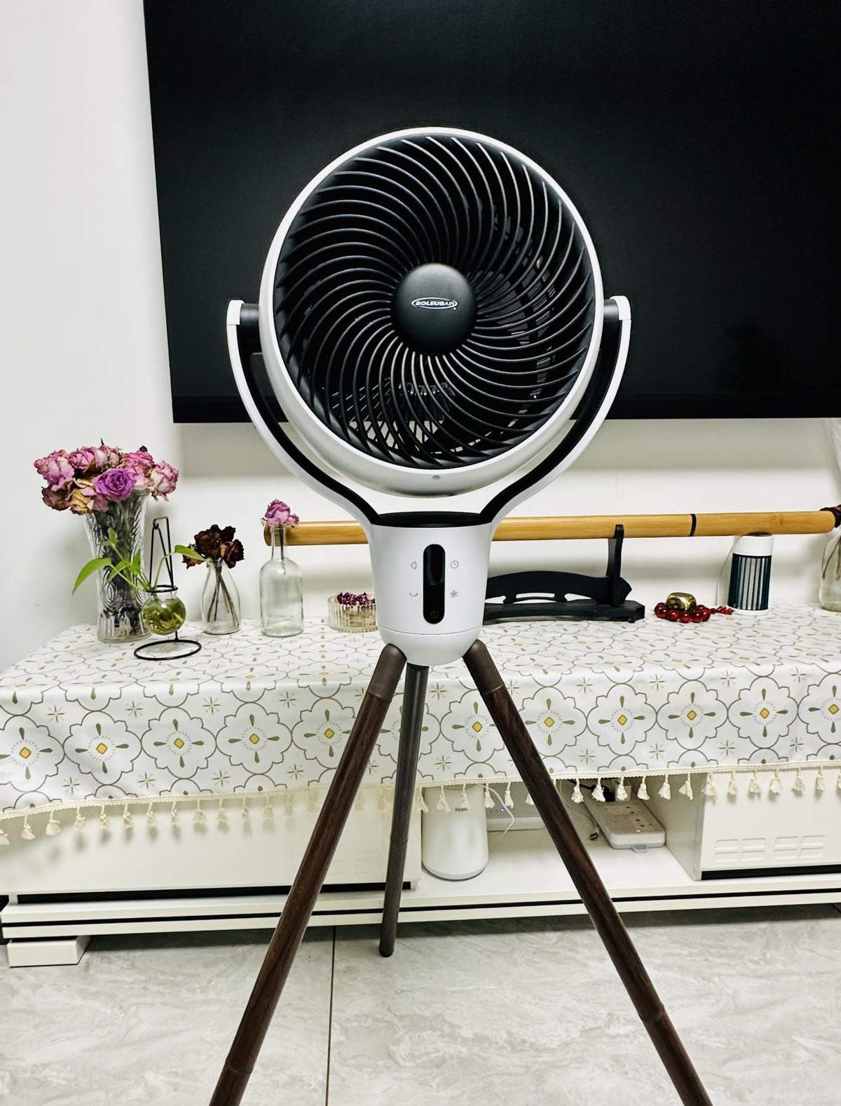 Blowing the fan for a long time is always a headache! After personal