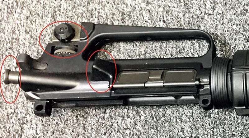 Carbines equipped by the US military in the late 1980s and early 1990s ...