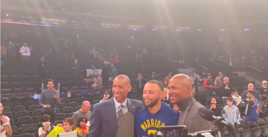 Stephen Curry breaks all-time 3-point record in 1st quarter against Knicks  – KNBR