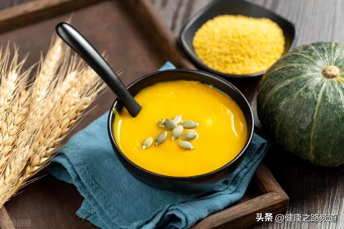 The millet porridge is cooked like this, and the effect is like ginseng