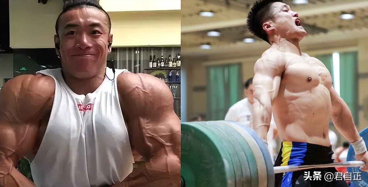 Why do national team weightlifters have less muscle than some