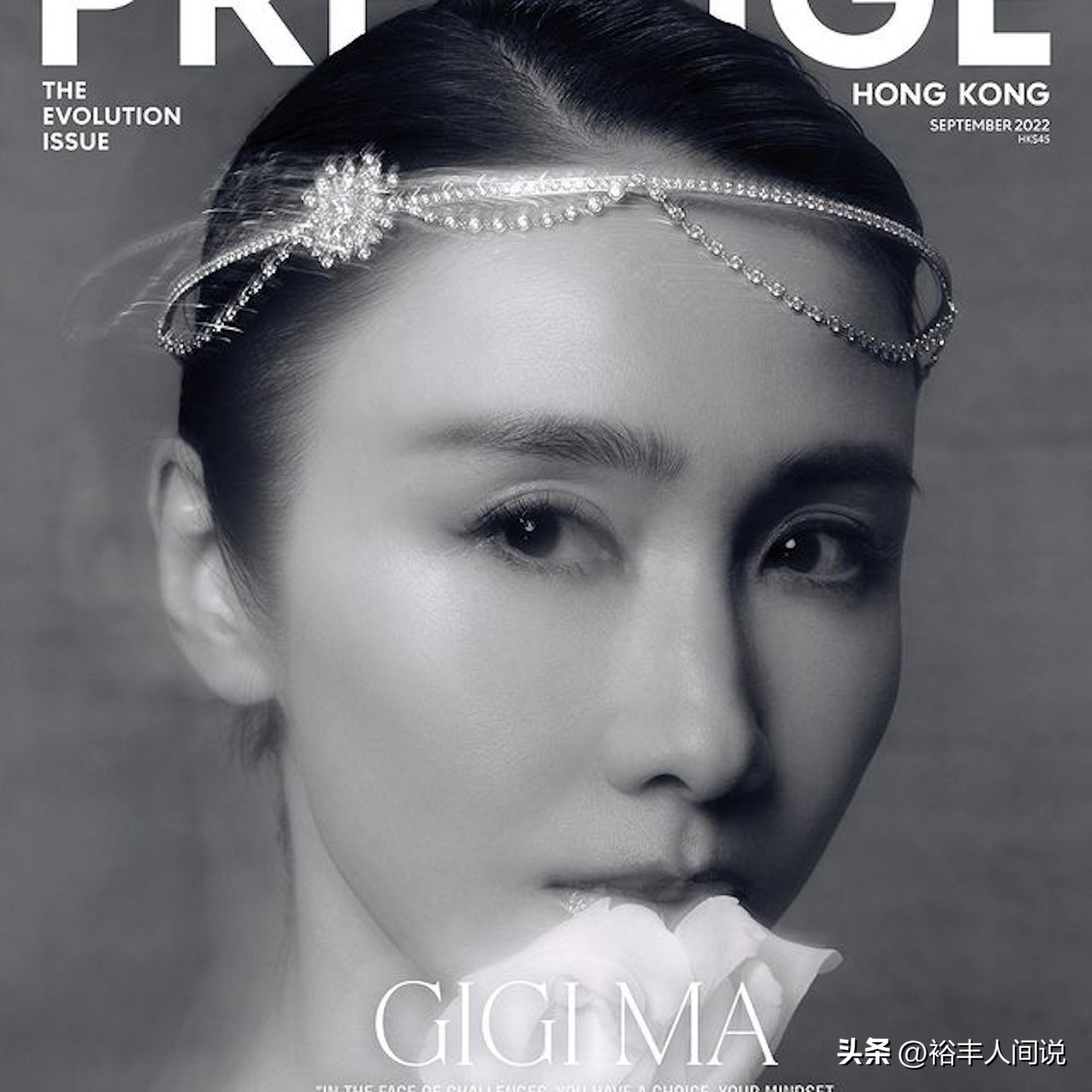 50yearold Gigi Lai shoots the cover for the magazine again!Wearing a