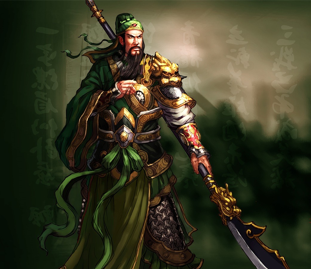 How tall is Guan Yu, who is 