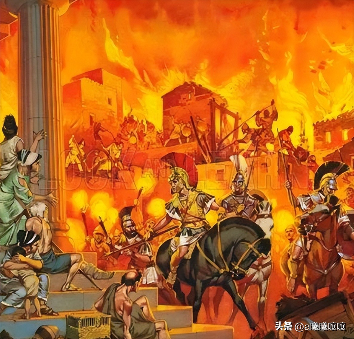 How did the fall of the Parthian Empire contribute to the rise of the ...