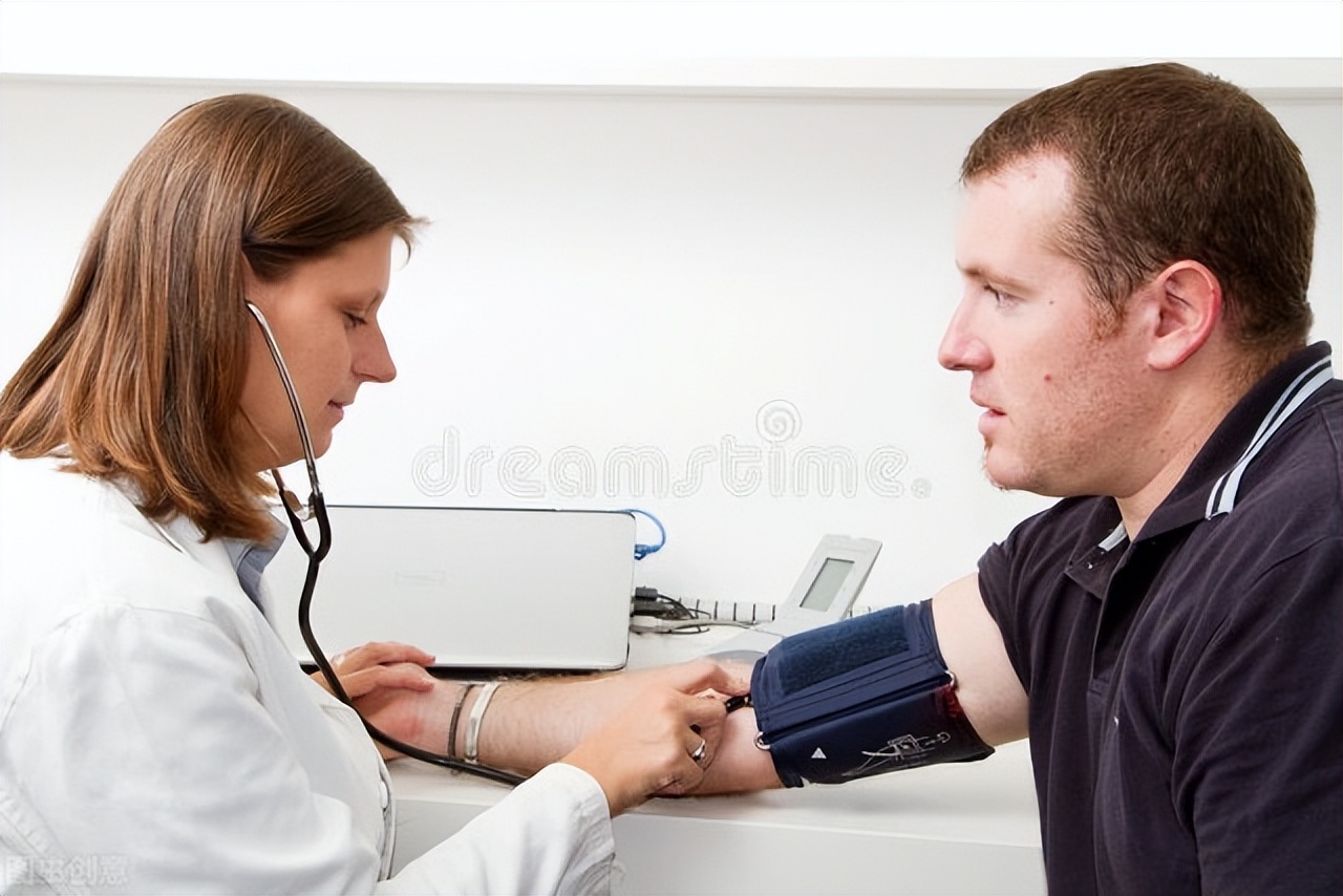 Is the blood pressure measured on the left arm or the right arm