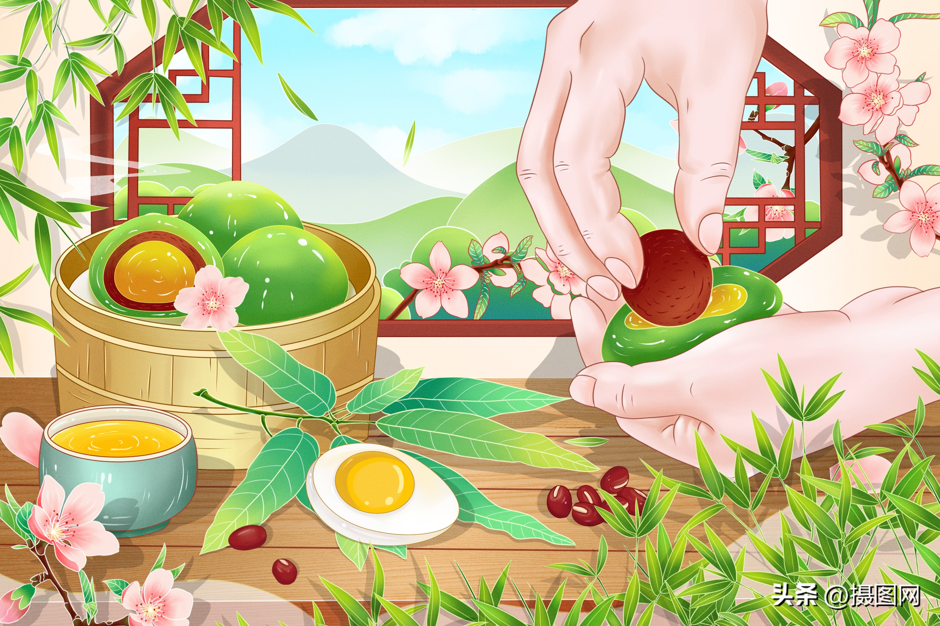 Tomb Sweeping Day Illustration iNEWS