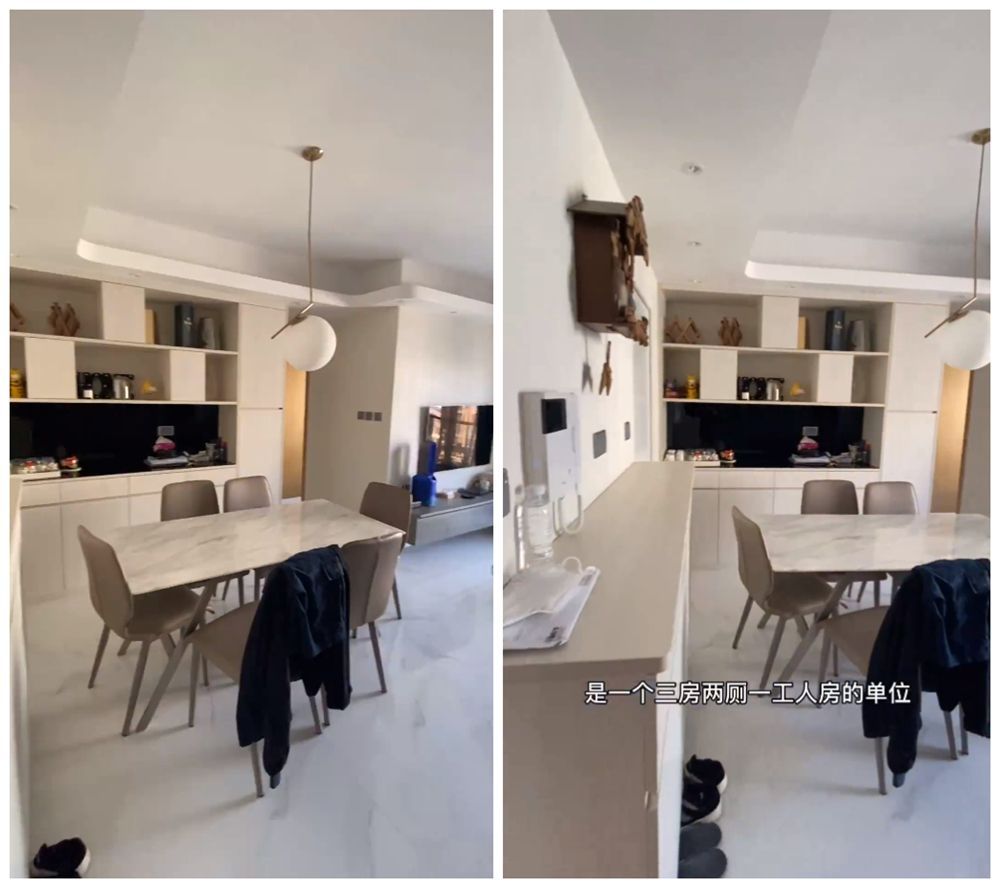 Hong Kong middle-class couple's 86-square-meter home: 3 bedrooms, 1 ...