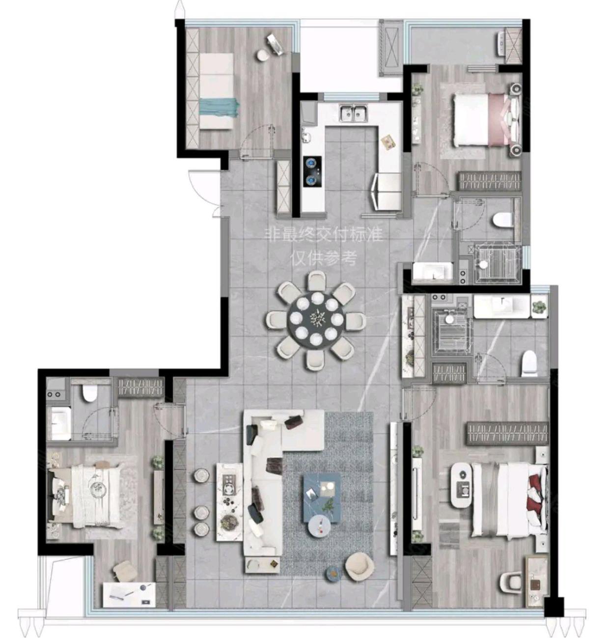 The beautiful fourleaf clover apartment is worth savoring iNEWS