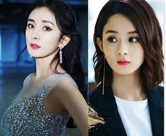 Zhao Liying and Yang Mi are on the same stage. Who has the better acting  skills, the new red building judges the truth. - iNEWS