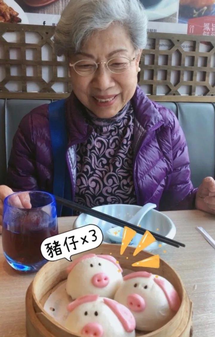 tvb old drama gathering, 91-year-old Zhou Cong looks tired, 82-year-old ...