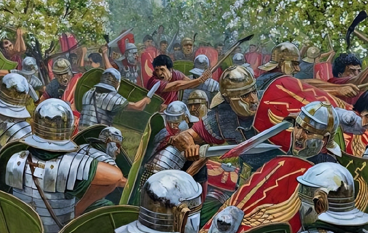 The empire collapsed in the Roman Civil War, who became the last ruler ...