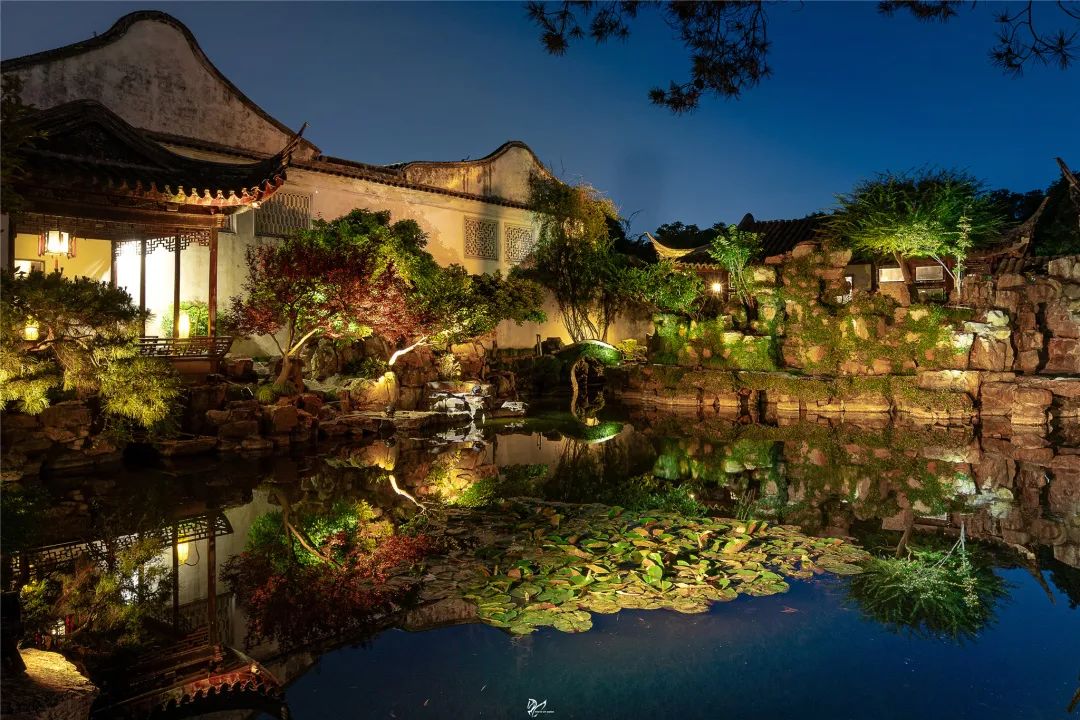 Serene evening in Suzhou