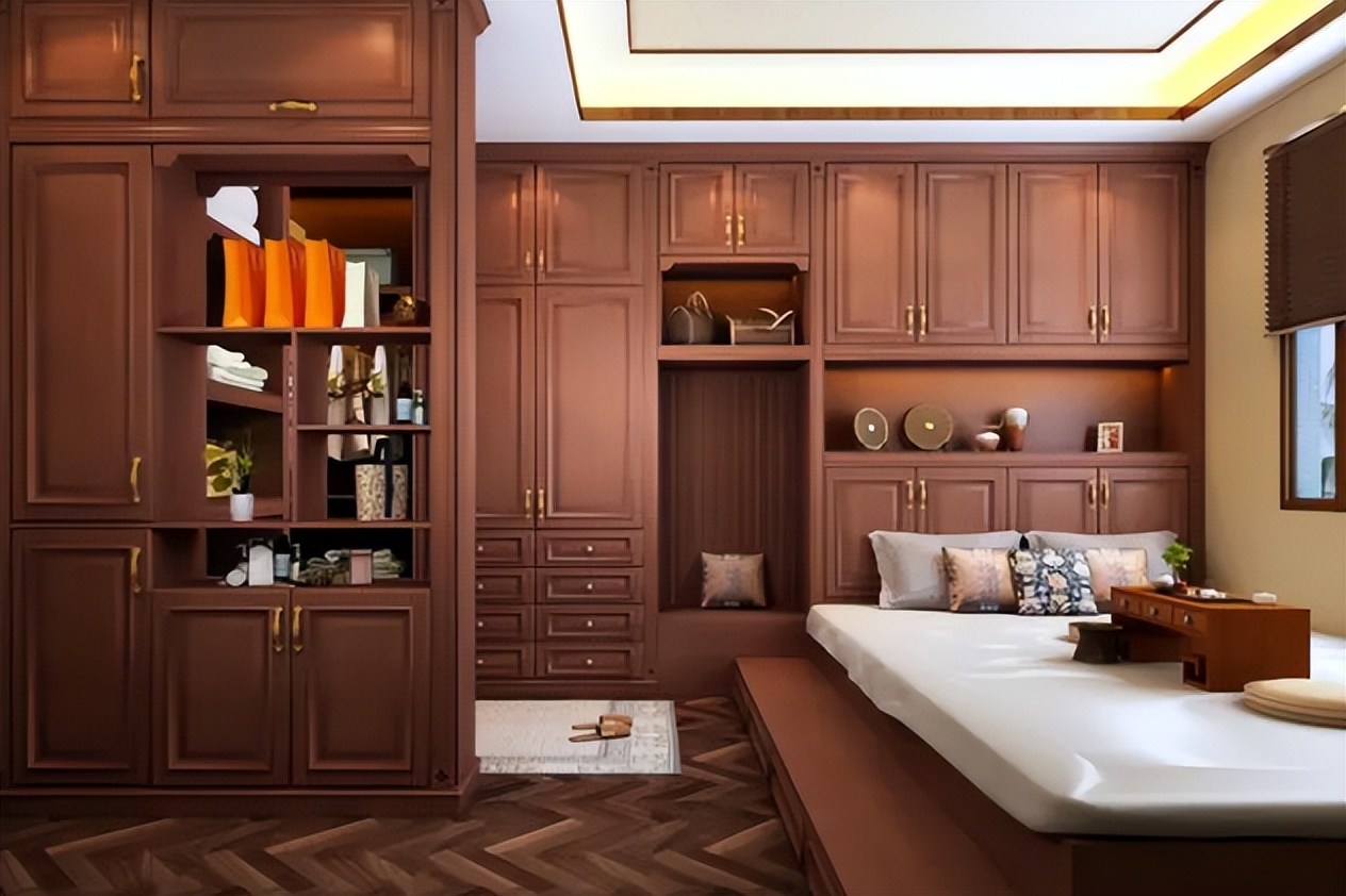 The difference between wardrobe brands and small (how to calculate the projected area