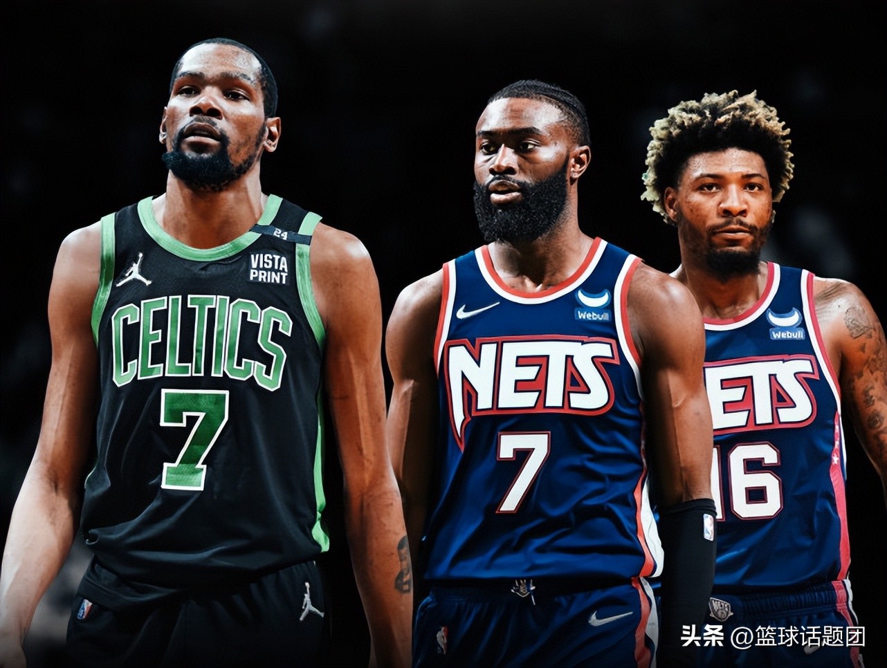 The Nets are willing to trade Durant to the Greens, two starters plus