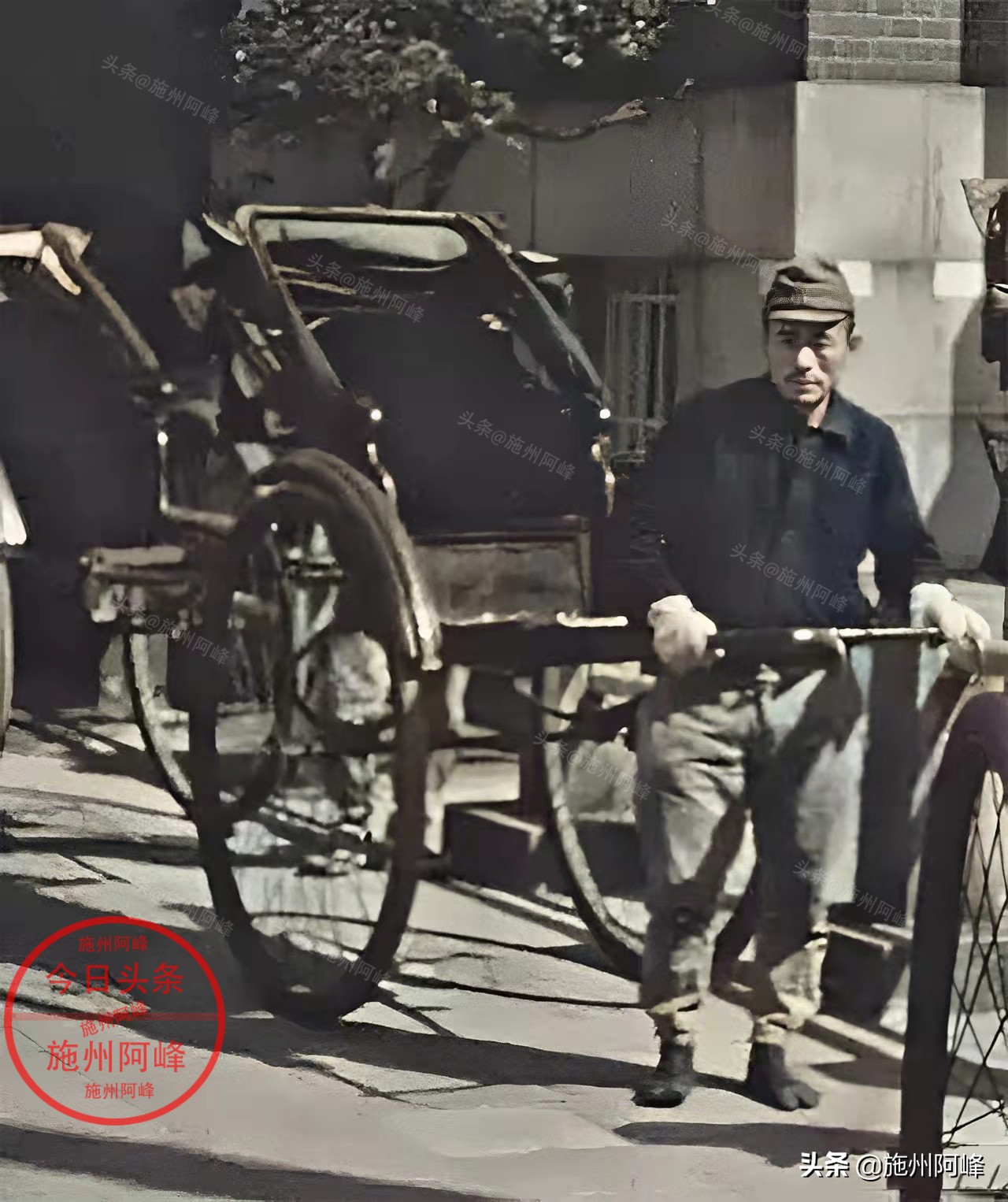 老照片：日本投降後士兵在街頭乞討，日本慰安婦為美軍服務