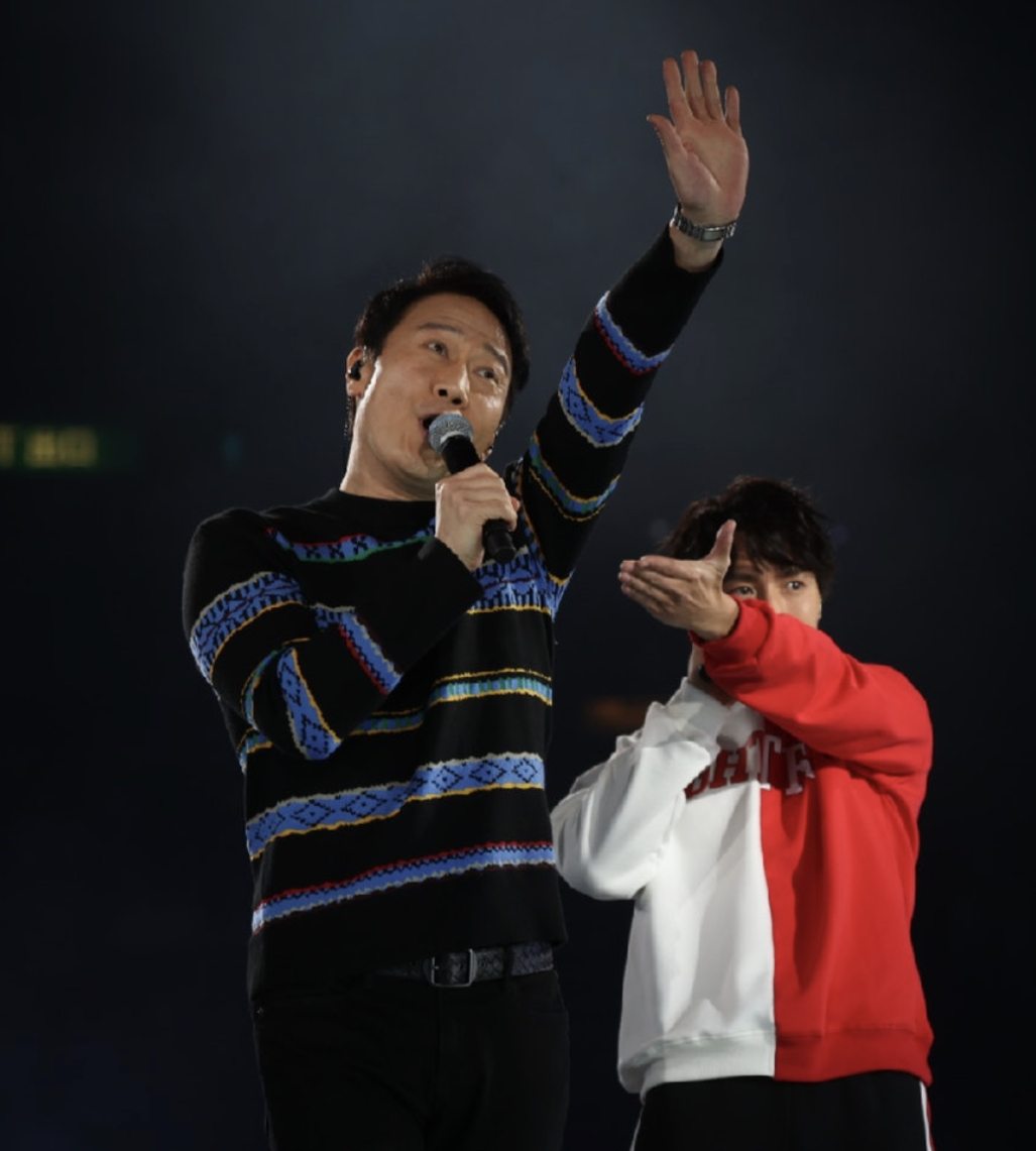 Liminghe 55-year-old Liming appeared in a low-key concert, and he was not old in ...