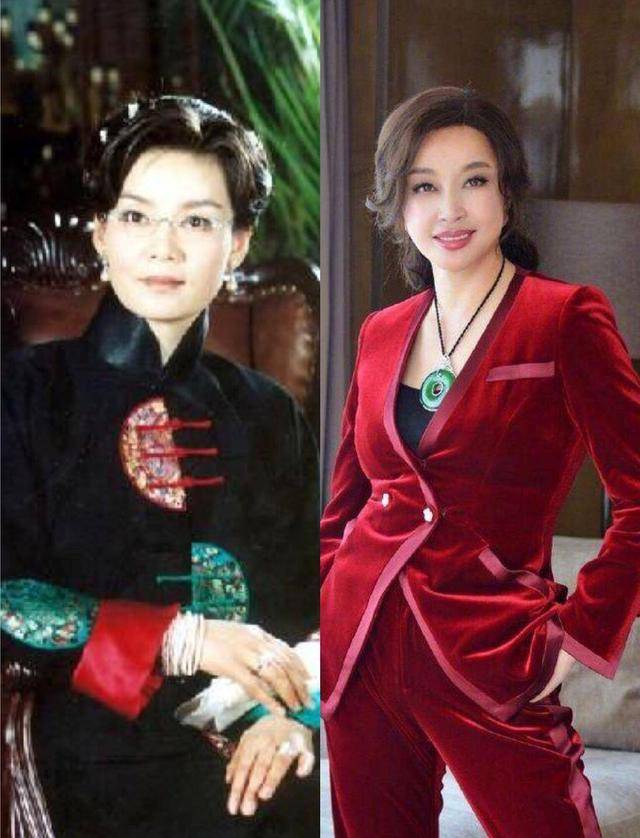 70-year-old Liu Xiaoqing is in the same frame as 68-year-old Pan Hong ...