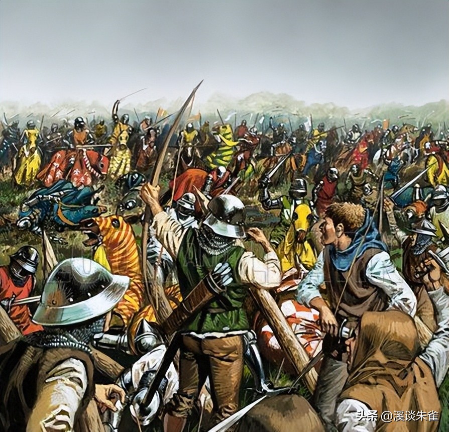 The Battle of Agincourt in 1415, the pinnacle of the Hundred Years War ...