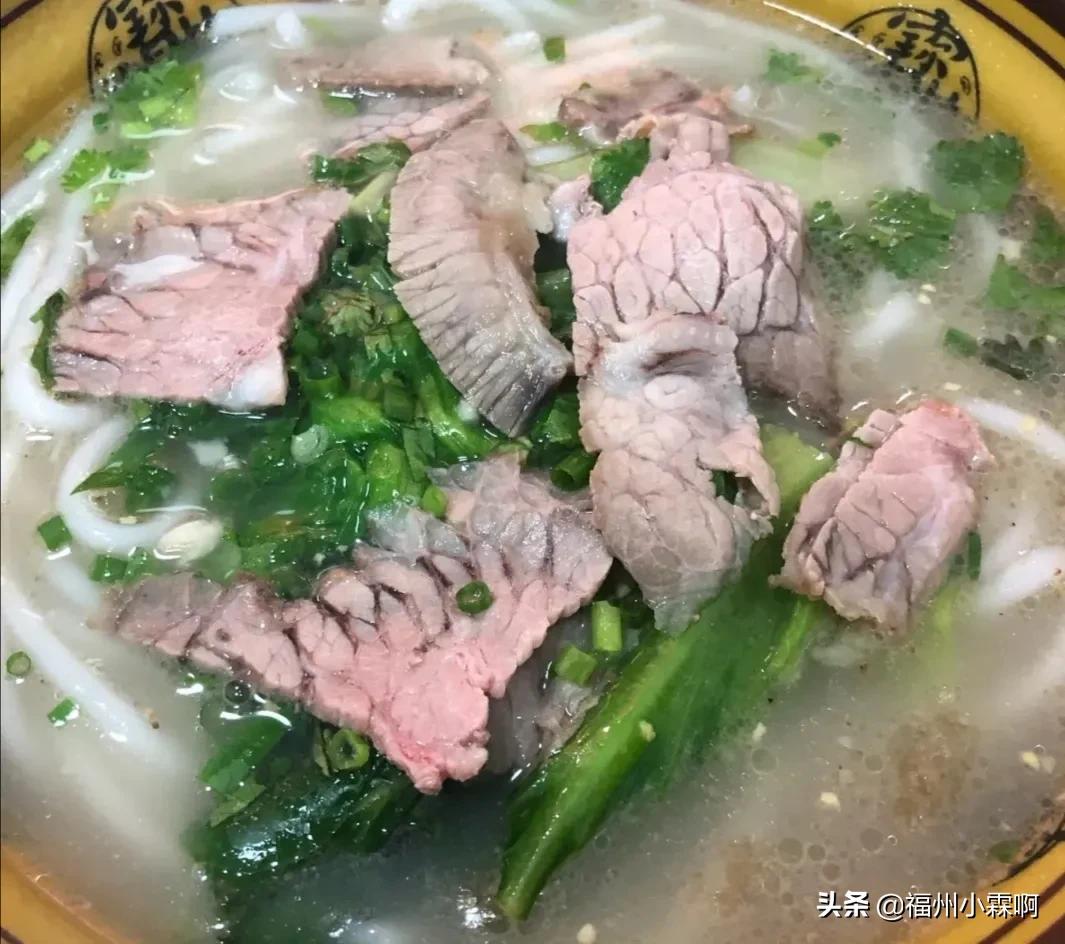 Let's have a bowl of mutton rice noodles in winter. This Fuzhou mutton ...