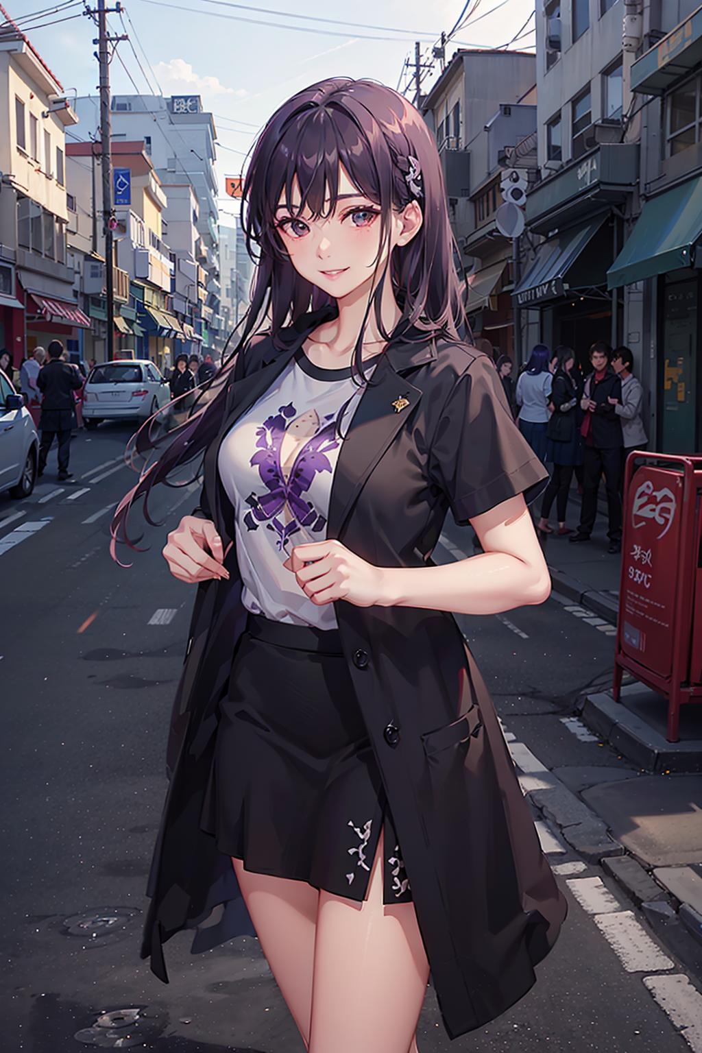 Two-dimensional beautiful mobile phone wallpaper - AI - iNEWS