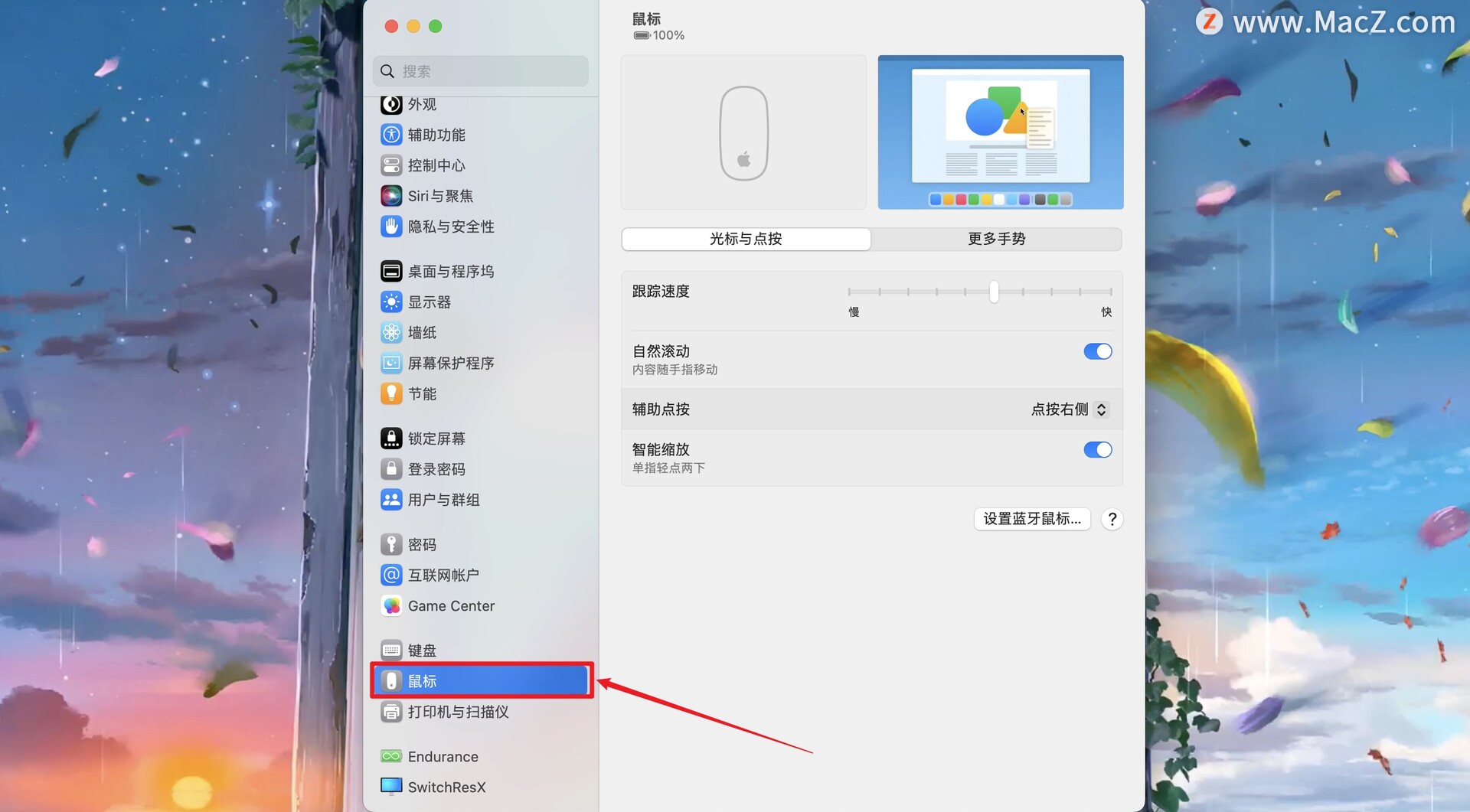 Mac touchpad and mouse separate sliding operation setting method iMedia